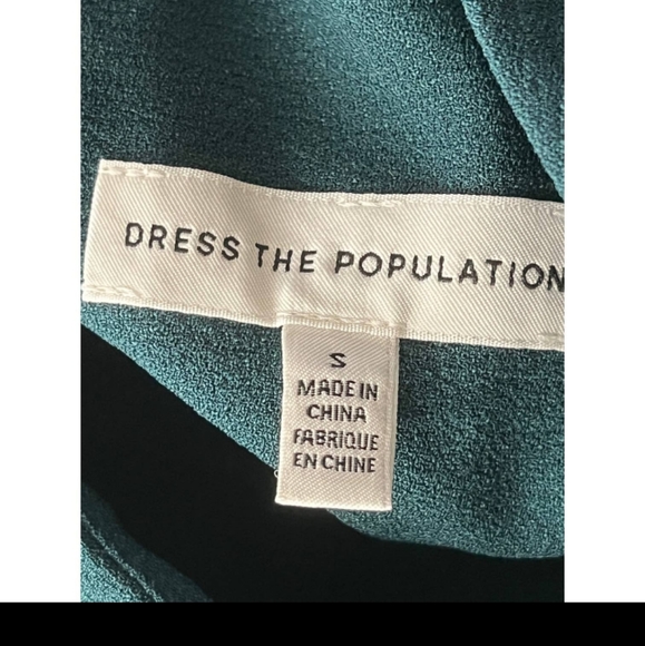 Dress The Population Tiffany One Shoulder Dress | Small - Picture 2 of 5